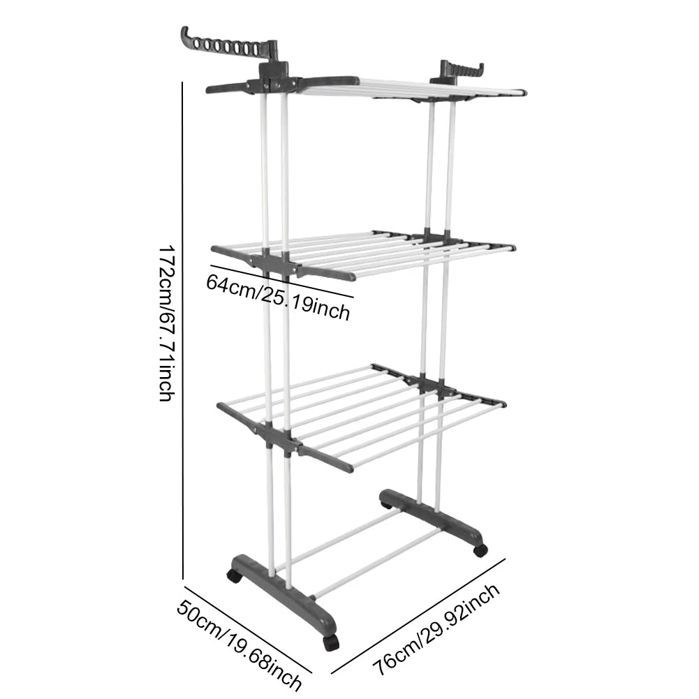 4-Tier Folding Drying Rack