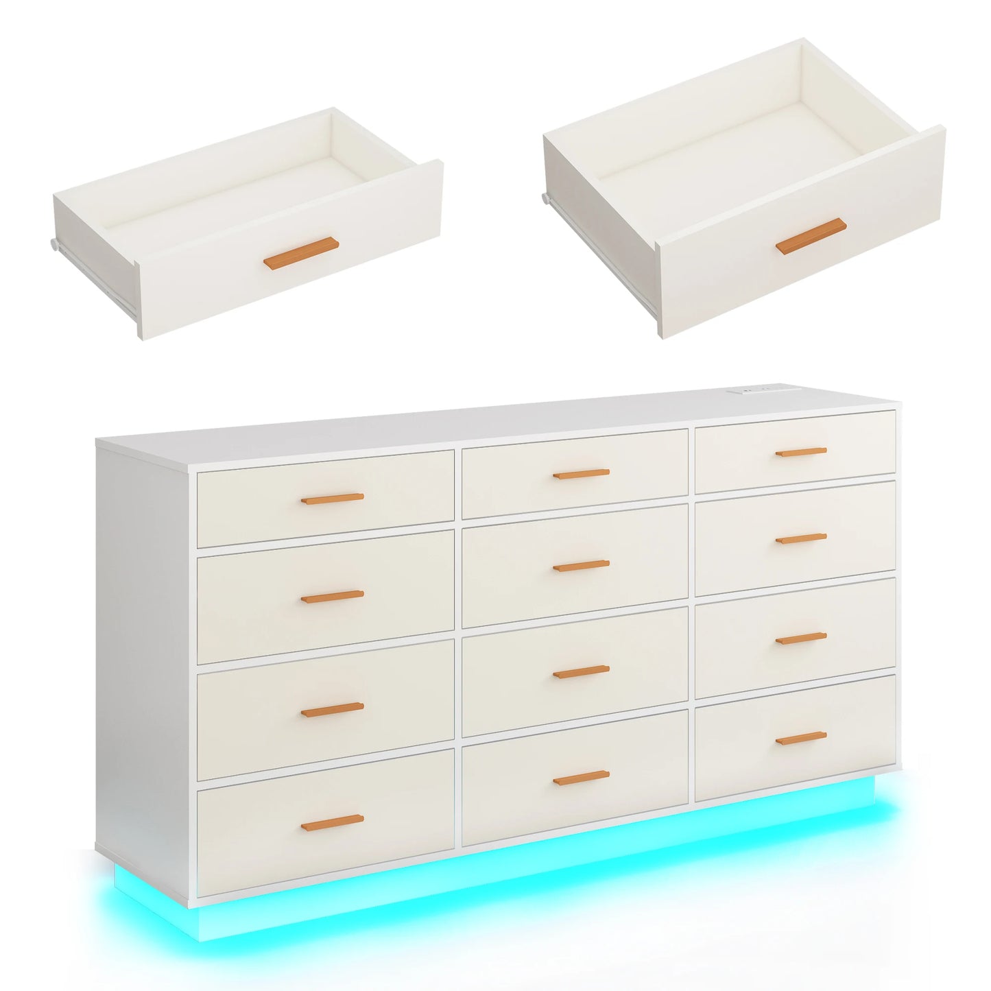 12 Drawer Dresser for Bedroom