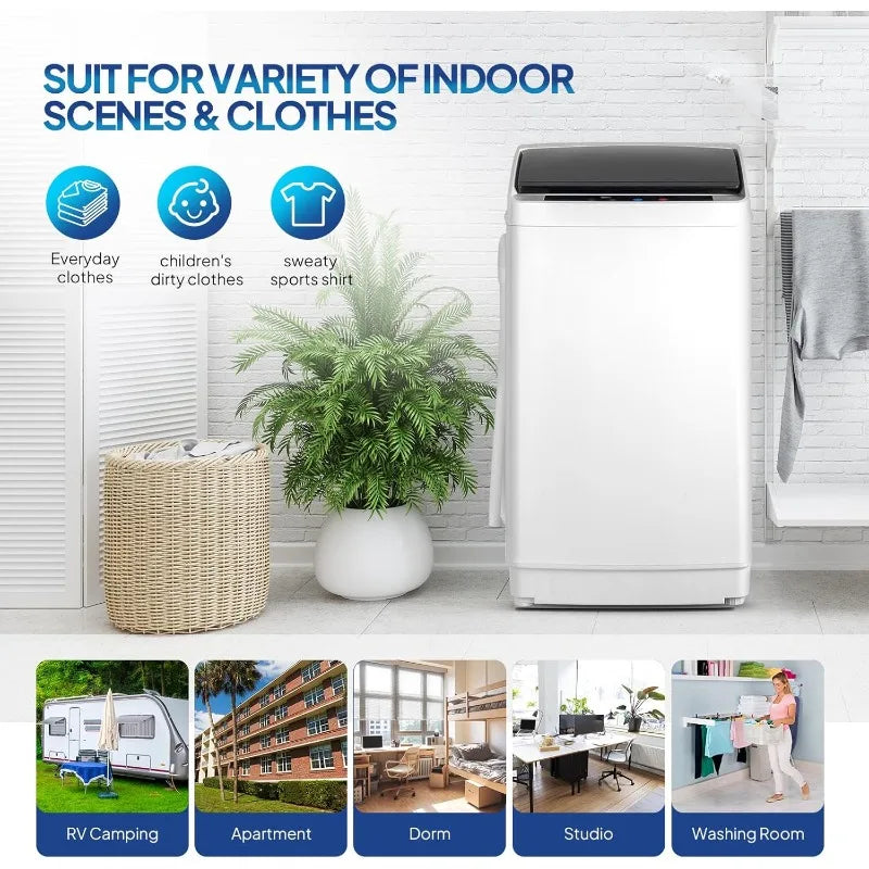 17.8LBS Portable Washing Machine