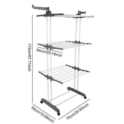4-Tier Folding Drying Rack