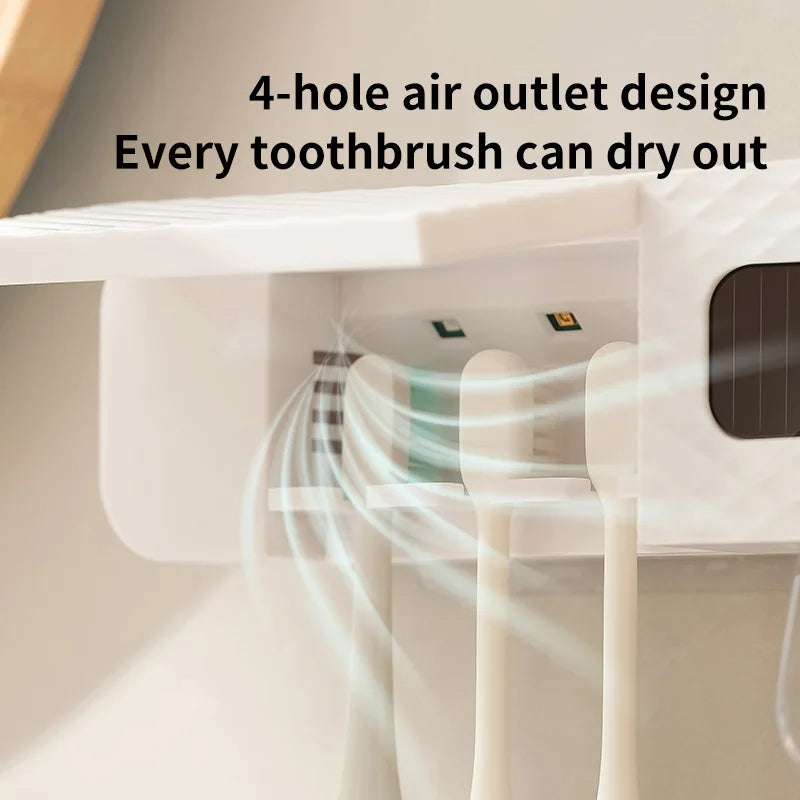 1 smart toothbrush rack