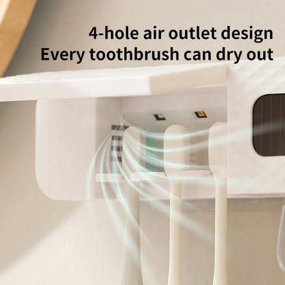 1 smart toothbrush rack