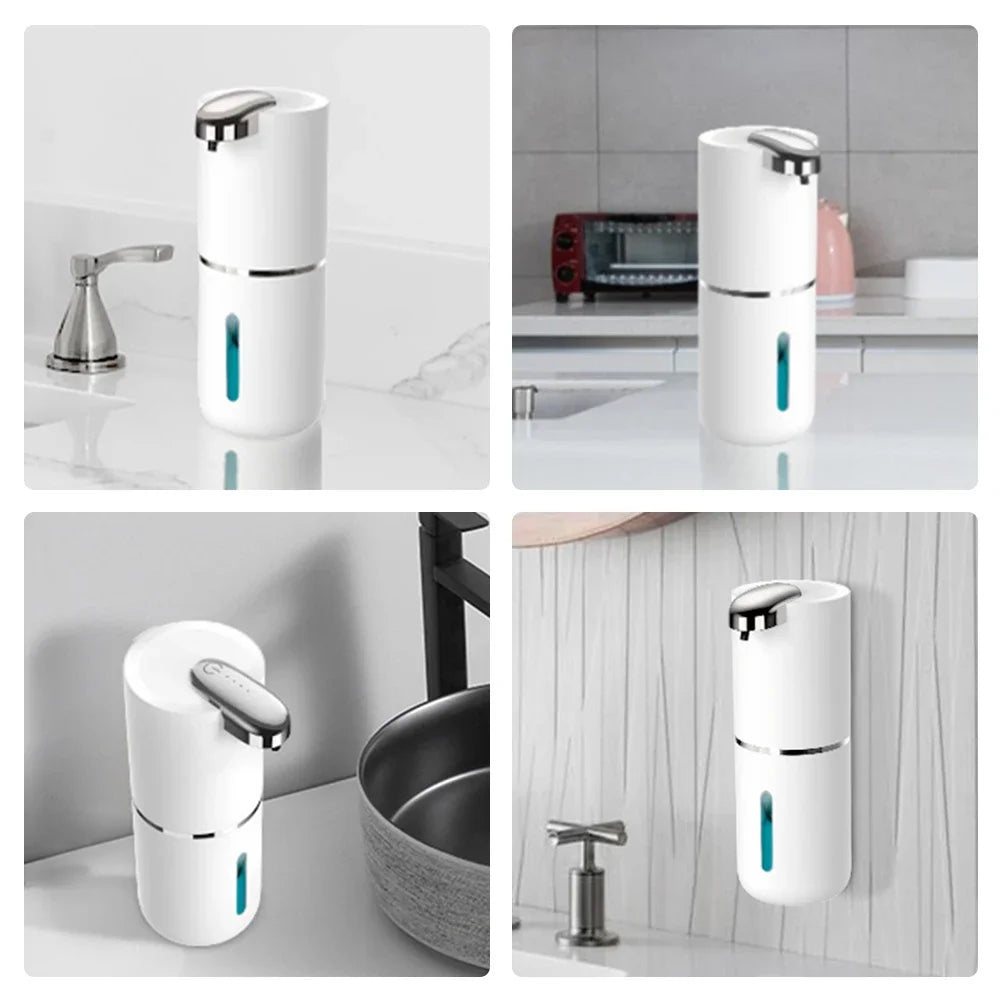 380ml Automatic Touchless Soap Dispenser with USB Charging and Infrared Sensor