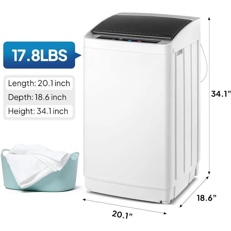 17.8LBS Portable Washing Machine