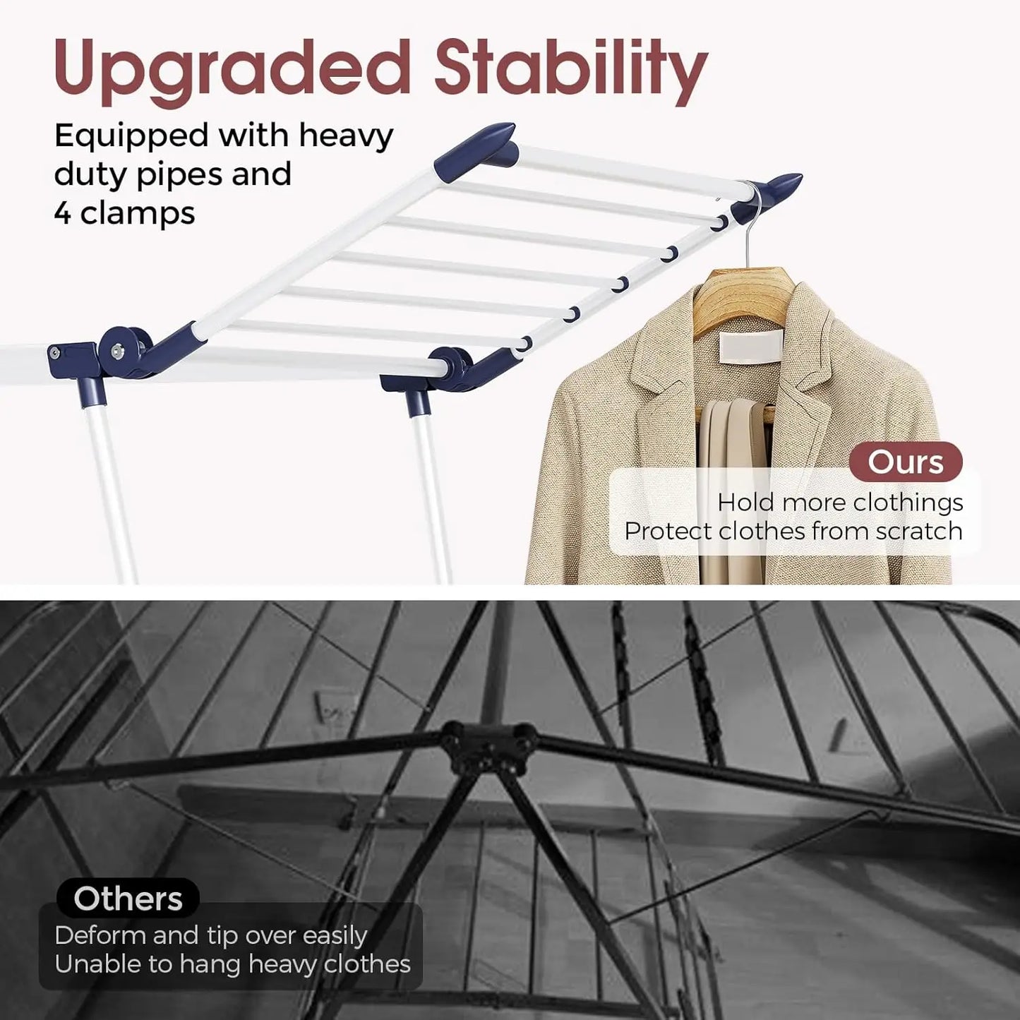Clothes Drying Rack Foldable