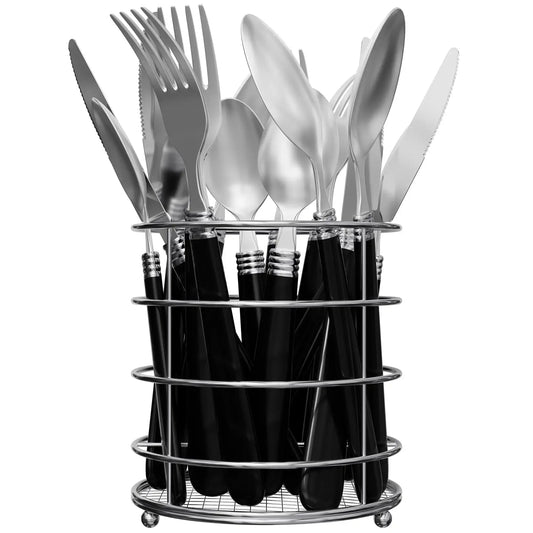 16-piece stainless steel tableware with metal box