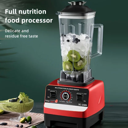 1pc C010-Red RV Kitchen Blender with Wall Breaker