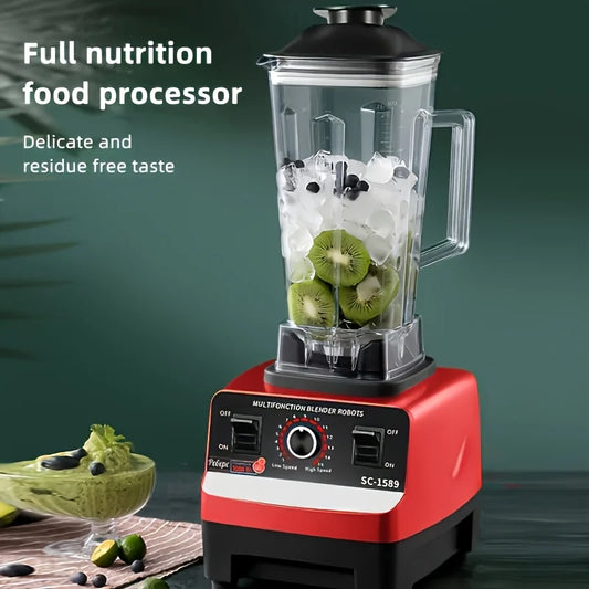 1pc C010-Red RV Kitchen Blender with Wall Breaker