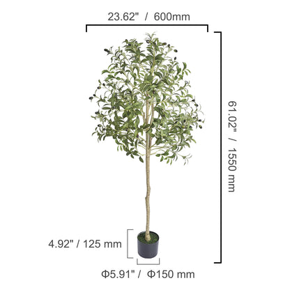 Artificial Olive Tree 4/5/6FT