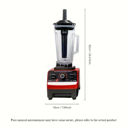 1pc C010-Red RV Kitchen Blender with Wall Breaker