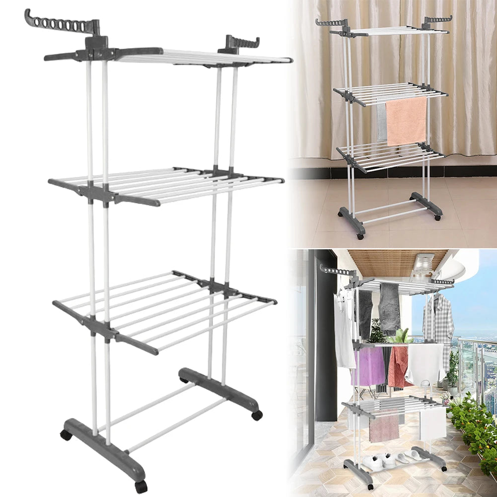 4-Tier Folding Drying Rack
