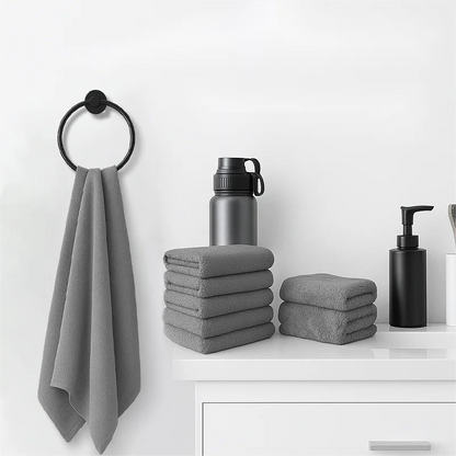 1/4Piece Washcloths Towels Set 100% Turkish Cotton