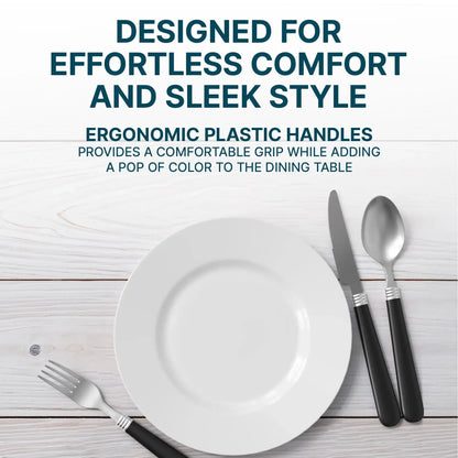 16-piece stainless steel tableware with metal box