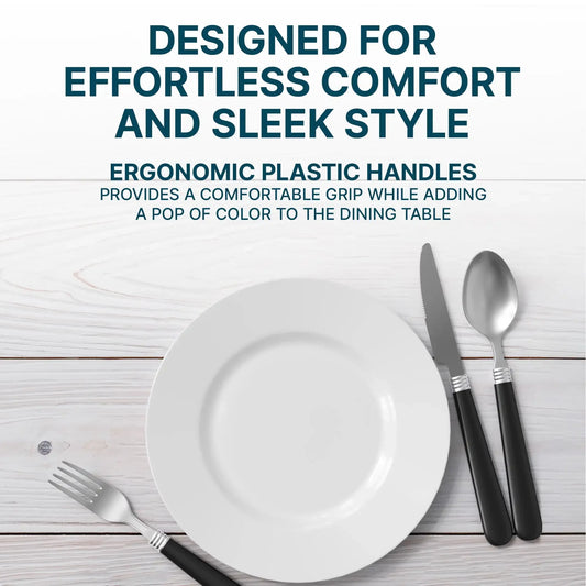 16-piece stainless steel tableware with metal box