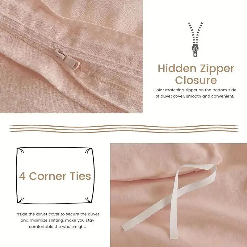 Simply Clean Twin Duvet Cover Set