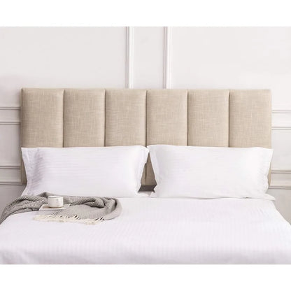 Upholstered King Headboard Linen Head Board for King/Cal King Size