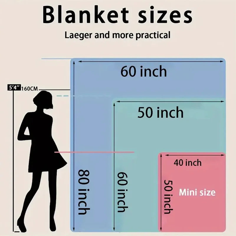 Pink cherry bow throw blanket