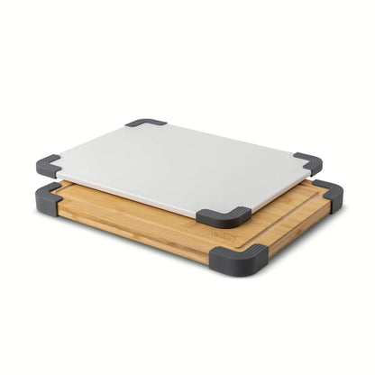 2-Piece Cutting Board Set Poly Bamboo