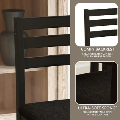 Solid Wood Indoor Modern Rectangular Dining Table